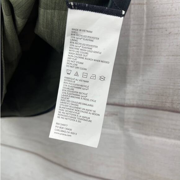 NWT Prana Momento Reversible Camo Sports Bra Women's Size Small - Picture 6 of 6